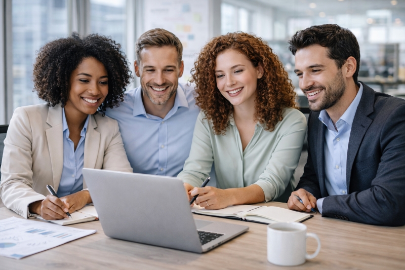 Equipo de trabajo profesional